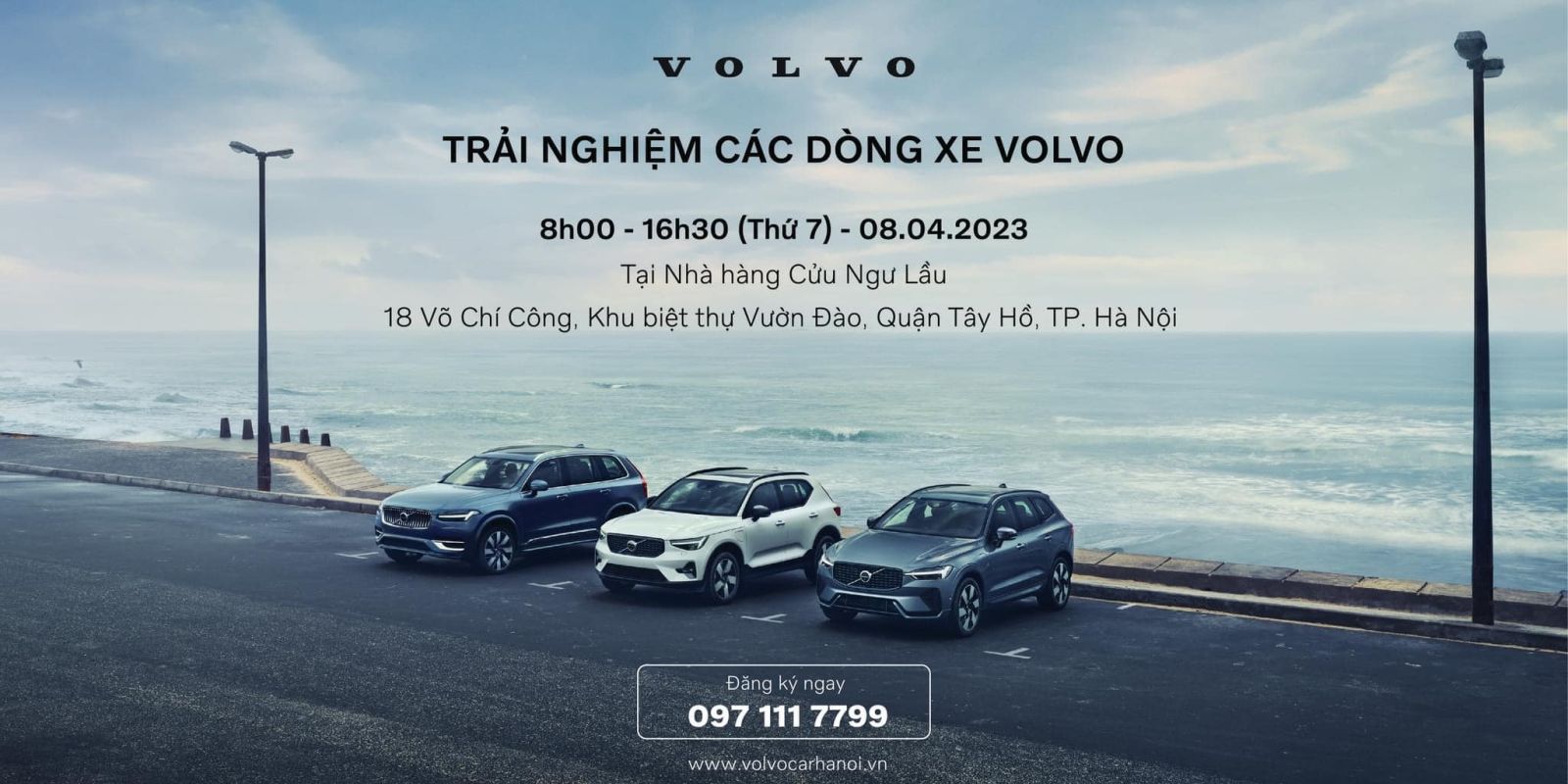 Lái thử xe Volvo tại Hà Nội