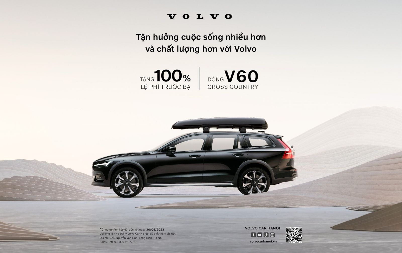 Volvo V60 Cross Country - đậm chất Thụy Điển trên mọi hành trình