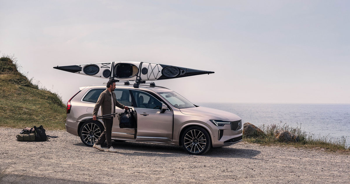 Volvo XC90 Ultra 2026 phù hợp với những chuyến camping